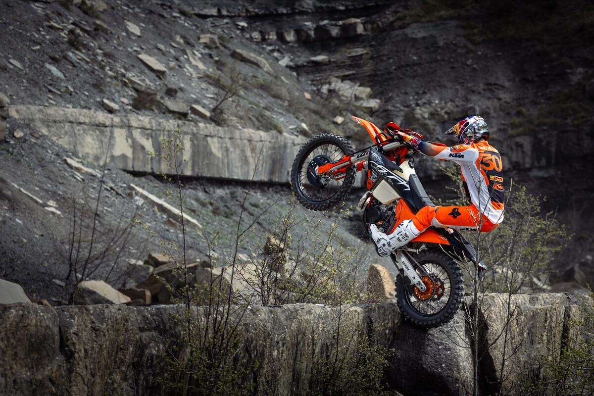 Fotos La moto que KTM ha preparado para los más valientes